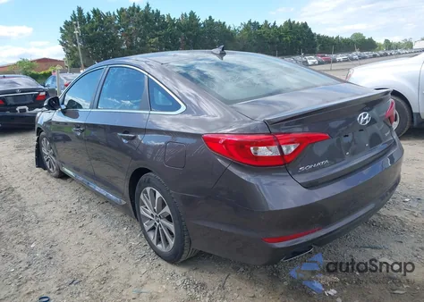 2016 Hyundai Sonata Sport z USA, uszkodzony, nr VIN 5NPE34AF0GH424329